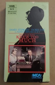 The Man Who Knew Too Much (1955) VHS  - Picture 1 of 6