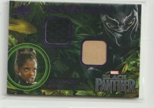 Black Panther Dual Costume Trading Card #KM-SI Letitia Wright Shuri - Picture 1 of 2