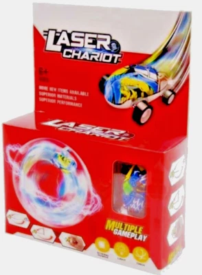 Laser Chariot Stunt Cars Red Mini Car - Super Fast Cars USB Charged Watch Video - Image 1 of 4