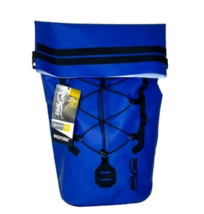 Zaino impermeabile SealLine BigFork 30 litri roll top blu pagaia kayak canoa - Foto 1 di 7
