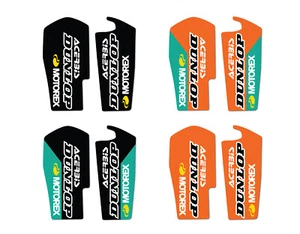 KTM FORK GUARD GRAPHICS 2011-2013 KTM SXF MXC EXC 250 350 450 DECAL - Foto 1 di 5