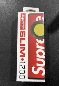 SUPREME NEBO SLIM 1200 POCKET LIGHT RED Logo Work Light Power Bank Waterproof - Picture 1 of 6