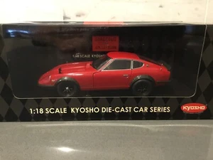 Kyosho 1/18 Datsun 240ZG 1971 Red (Fairlady Z) "RARE" - Foto 1 di 5