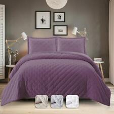 Fluffy Velvet Style Coverlet 2-3 PC Set Bedspread Soft and Durable All Seasons 
