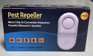 Ultrasonic Pest Repellent Pest Control Reject Devices Electronic Plug in - Picture 1 of 4