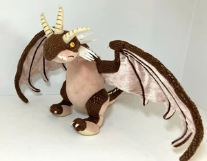 Harry Potter Hungarian Horntail Plush Stuffed Dragon Poseable Wings - Picture 1 of 9