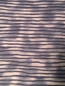 1 Yard Blue Irregular Lines Cotton Fabric 43" x 37" - Picture 1 of 7