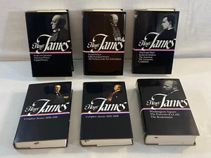 Library Of America Lot 6 Books Henry James 1st Printing HCDJ VG/B - Imagen 1 de 22