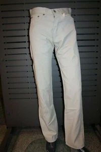 Vaqueros mujer US1 by BLUE SYSTEM DT1 beige brillante vintage nuevos - Imagen 1 de 5