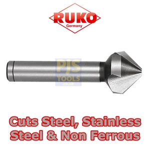 Ruko 102119E 16.5mm HSS-E 90 degree cobalt three flute countersink - Picture 1 of 1