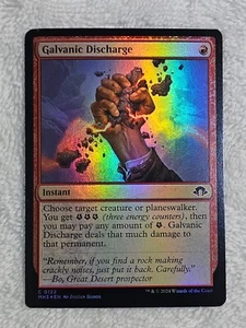 MTG Galvanic Discharge FOIL Modern Horizons 3 (MH3) #122 Magic Card NM - Picture 1 of 6