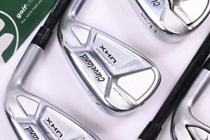 Cleveland Launcher UHX Irons / 6-PW+DW / Senior Flex Miyazaki C.Kua 6 Shafts - Picture 1 of 7