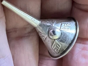Mexican Silver Funnel for Perfume - Picture 1 of 5