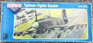 Novo Typhoon-Fighter Bomber 78078 1/72 Vintage Model Kit Novo New Stored Stock - Picture 1 of 13
