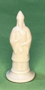Vintage White Bishop Kingsway Florentine Replica 11th Century Chess Piece (one) - Picture 1 of 6