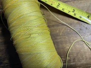 LV Repair LV Replacement Repair Monogram Yellow Thread 2ft - Foto 1 di 2