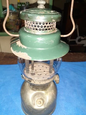 Винтажный никелевый фонарь Coleman 242B с одной мантией Sunshine Globe - Изображение 1 из 3