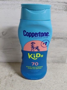 Coppertone Kids Sunscreen Lotion, SPF 70 Sunscreen for Kids, 8 Fl Oz Exp 4/2027 - Picture 1 of 5