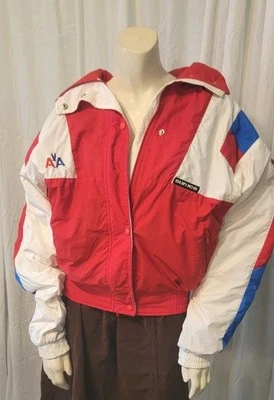 Chaqueta De Colección Años 90 Sun Ice RARA American Airlines Bordada Esquí Libre 1990 Talla 12 Foto 1 de 4