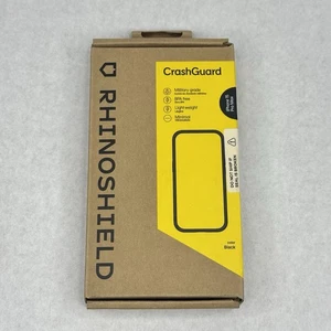 RhinoShield iPhone 15 Pro Max CrashGuard Military Grade Black - Photo 1 sur 4