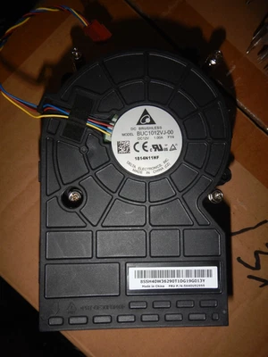 Ventilador soprador de CPU BUC1012VJ-00 4 pinos com dissipador de calor - Imagem 1 de 3