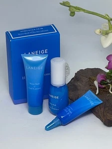 Laneige Water Bank Hydro Kit 3 Pc Set - Gel Cream ~ Eye Gel EX - Hydro Essence - Picture 1 of 3
