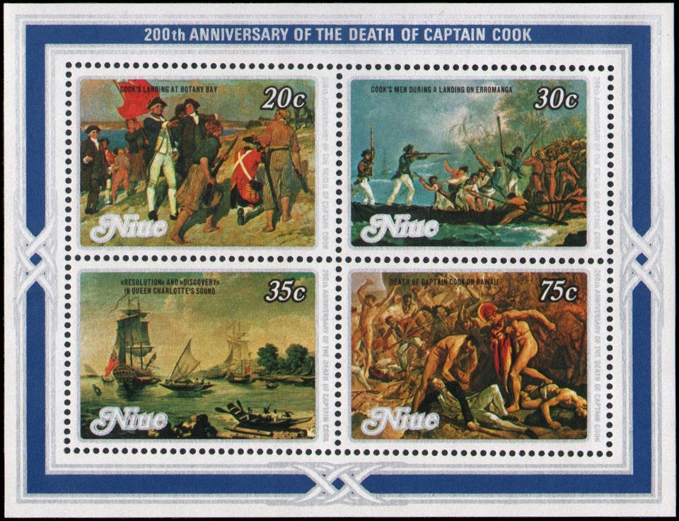 Niue #254a MNH s/s Foto 1 de 1