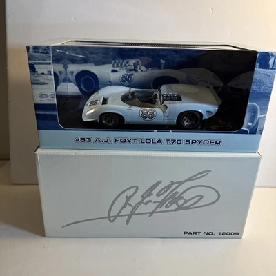 1:18 GMP Lola T 70-Spyder No. 83 A.J. Foyt. Model Car 12009 NIB NICE - Image 1 of 4