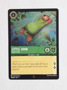 Little John Loyal Friend COLD FOIL 84/204 - Rise of the Floodborn Lorcana - Picture 1 of 1