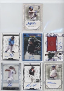 Leaf Trinity MLB 7 Card Auto Lot RPA Low Serial Numbers - Picture 1 of 1