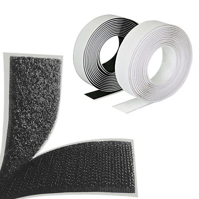 Klettverschluss selbstklebend Hakenband oder Flauschband oder Set 3 Meter - Bild 1 von 4