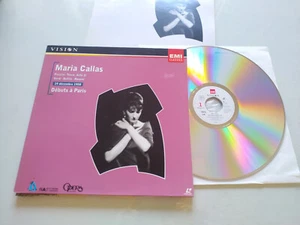MARIA Callas Fait Ses Débuts Paris 1958 Puccini Tosca Verdi 1991 - Laserdisc Ld - Bild 1 von 6