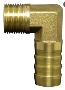 25mm Schlauchadapter Messing 90 Grad - Bild 1 von 1