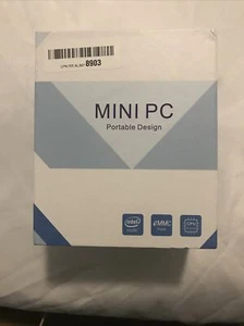 AL 1 Mini PC Windows 10 64-bit Intel Apollo Lake J3455 4GB RAM - Picture 1 of 10
