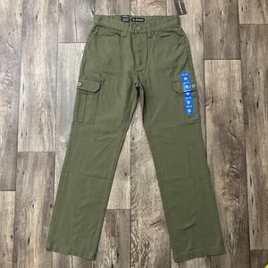 Airwalk Olive Green Cargo Pants Mens Size 30x32 - Picture 1 of 7