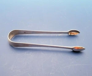 Pinza per ghiaccio inglese in argento sterling - Foto 1 di 4