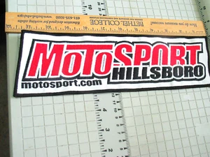 Hillsboro Moto Sport Patch Vintage (Ex lg ) - Picture 1 of 3