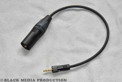 Adapterkabel Mini-Klinke - XLR Stecker | 0,5m für Sennheiser ew-Serie - Bild 1 von 3