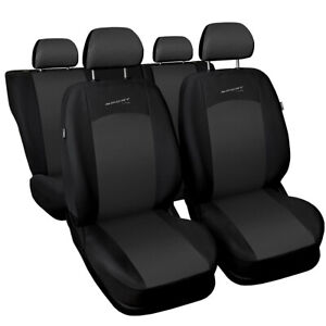 Sitzbezüge Sitzbezug Schonbezüge für Opel Vectra Comfort Grau