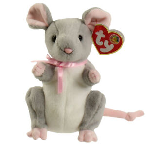 TY Beanie Baby - BREADCRUMBS the Mouse (BBOM May 2005) (6 inch) - MWMTs