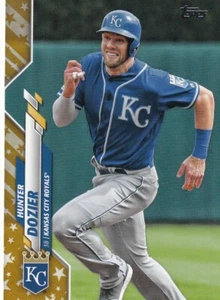 2020 TOPPS GOLD STARS PARALLELS HUNTER DOZIER KANSAS CITY ROYALS - B5778 - Picture 1 of 2