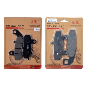 2 pares de pastillas de freno delanteras y traseras para Suzuki DR650 DR650S DR650SE 1990-1995 - Imagen 1 de 5
