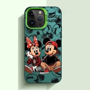 Disney Mickey Minnie Mouse Vollbild Handyhülle für iPhone 16 15 14 13 12 11 P - Bild 1 von 18