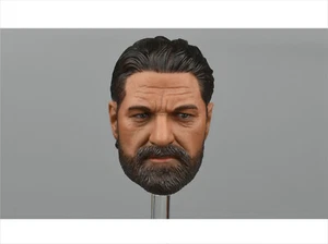 BBK BBK010 scala 1/6 detective Nick scultura testa bollita dura - Foto 1 di 3
