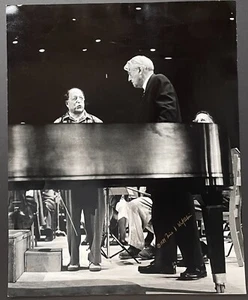 Heinz Weissenstein Pierre Monteux - Charles Munch BOSTON SYMPHONIEORCHESTER FOTO - Bild 1 von 8