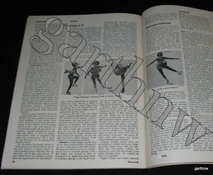 PEGGY FLEMING 1966 17 AÑOS PATINAJE ARTÍSTICO COMO NUEVO PICTÓRICO OLÍMPICO PATINADOR SOBRE HIELO - Imagen 1 de 1