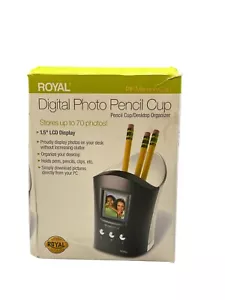 ROYAL Photo Pencil Cup 1.5" LCD Display PF Memory Cup - Picture 1 of 17