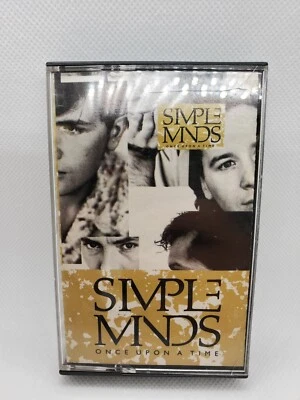 Simple Minds-Once Upon A Time Cassette. Good Condition. 80s pop British  - Image 1 of 4