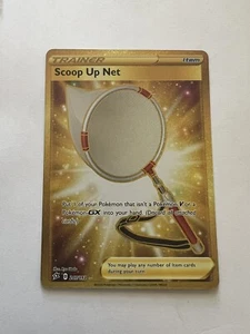 JCC Pokémon Scoop Up Net Rebel Clash 207/192 Holo Secret Gold Secret Raro - Imagen 1 de 2