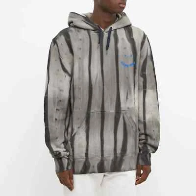 Sudadera con capucha Paul Smith para hombre ajuste regular Happy Tie Dye en negro talla pequeña PVP £165 Foto 1 de 4